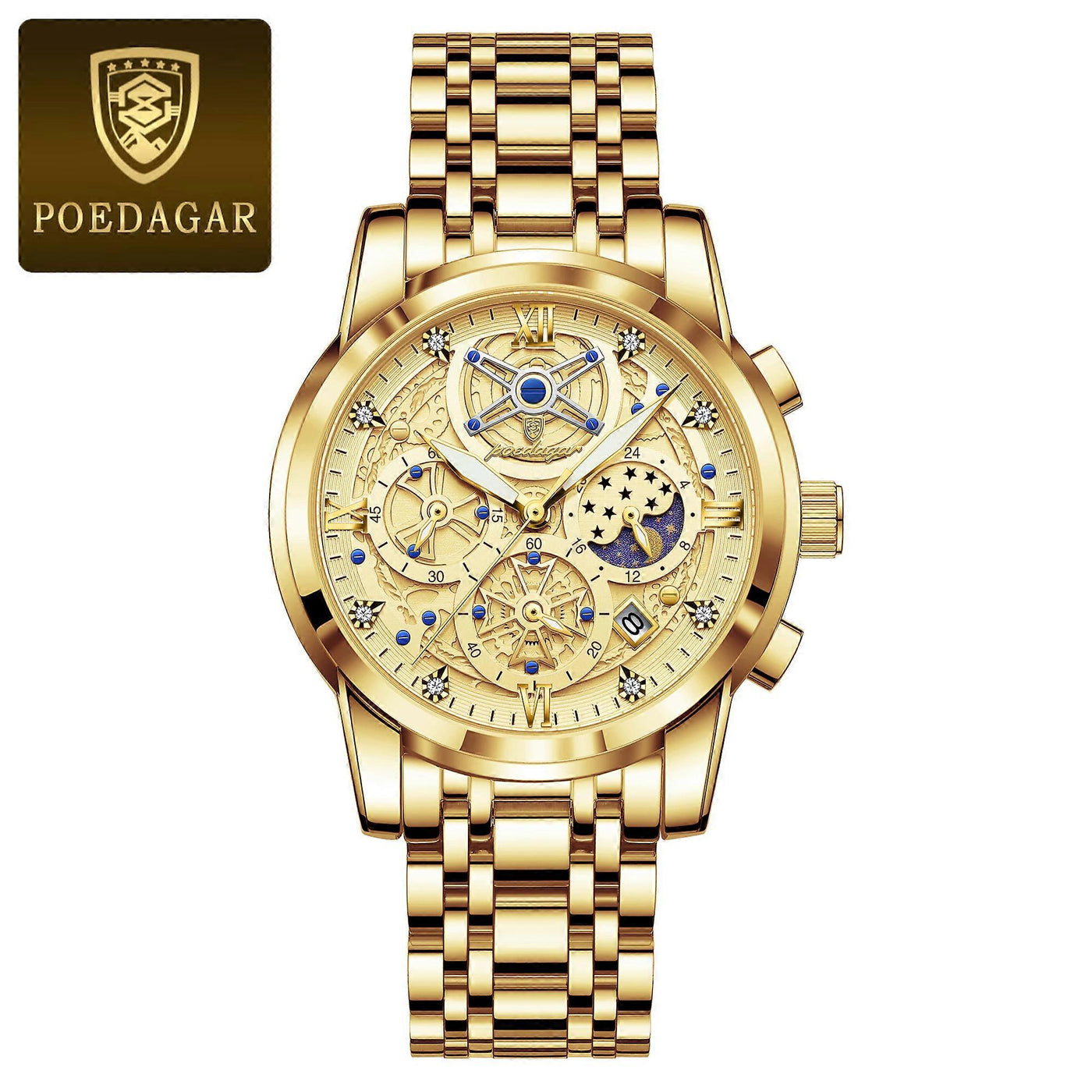 Poedagar Skeleton Automatic 1408