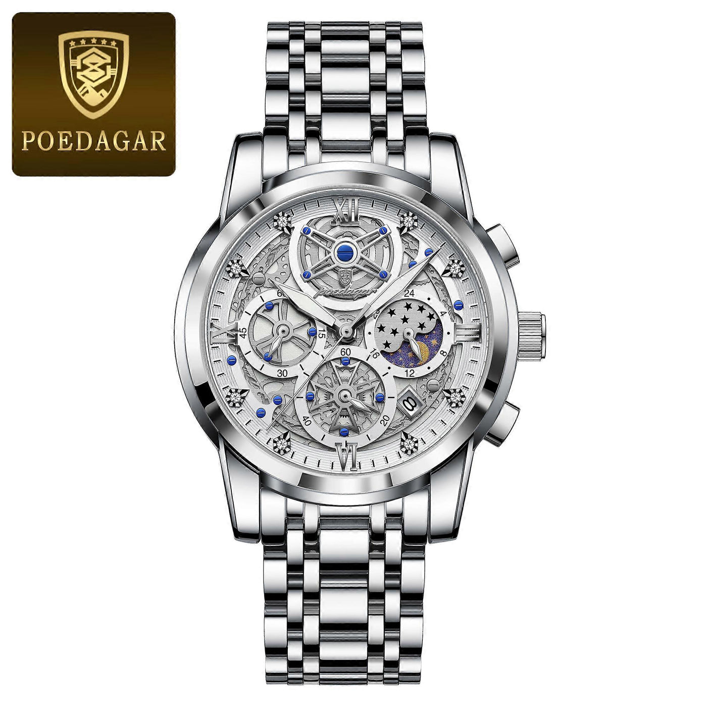 Poedagar Skeleton Automatic 1408