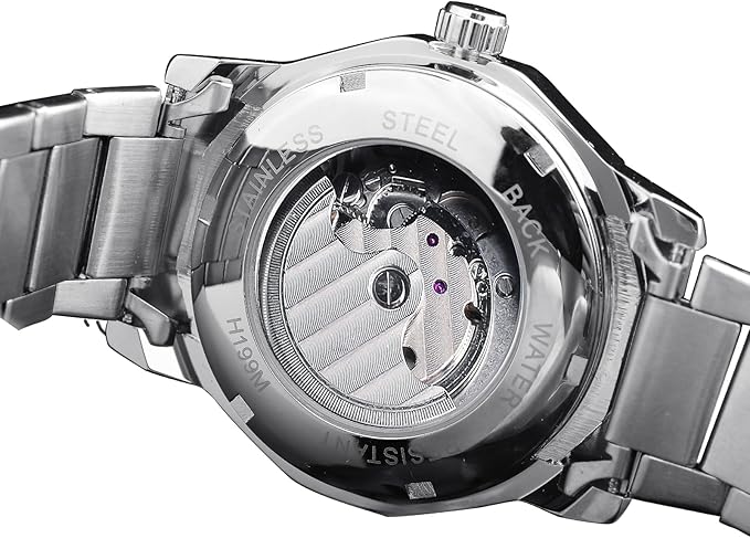 FORSINING Men's Skeleton Automatic Tourbillon Watch