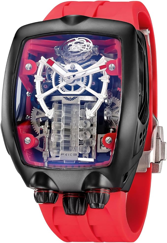 FEICE  Crystal Japanese Movement Supercar Wristwatch