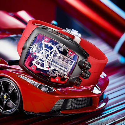 FEICE  Crystal Japanese Movement Supercar Wristwatch