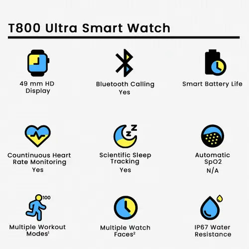 T800 Ultra Smart Watch Series 8