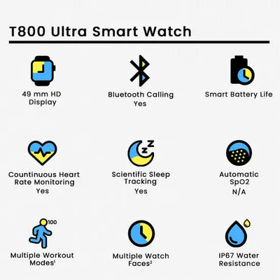 T800 Ultra Smart Watch Series 8